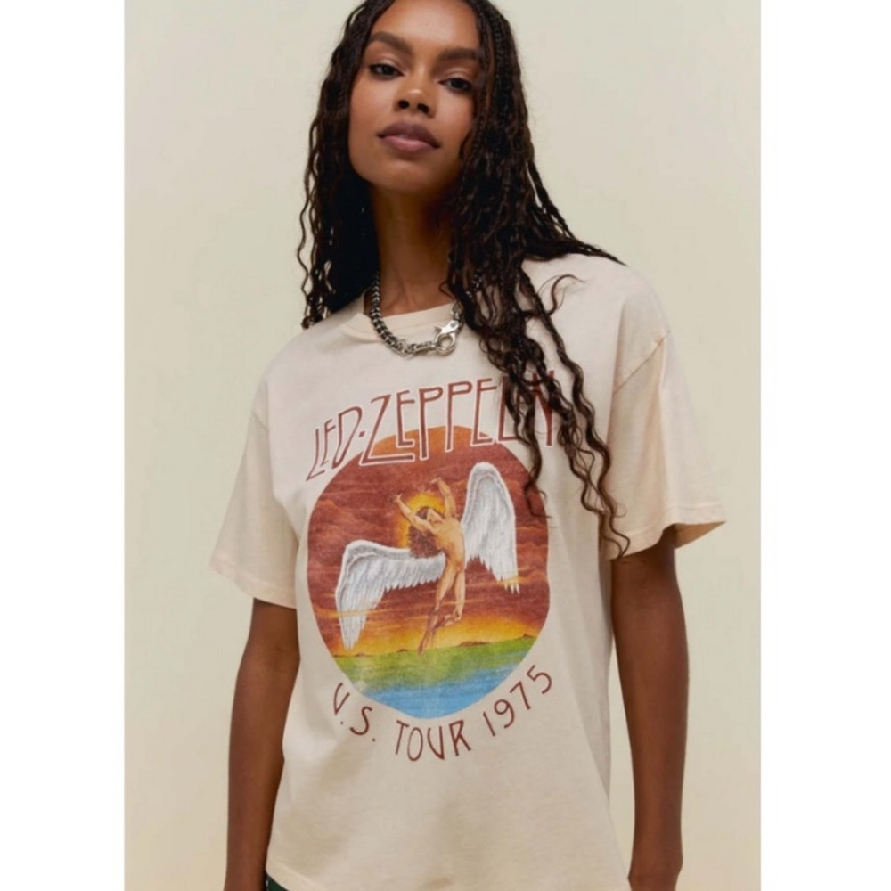 Daydreamer Led Zeppelin Tour 1975 Boyfriend Tee